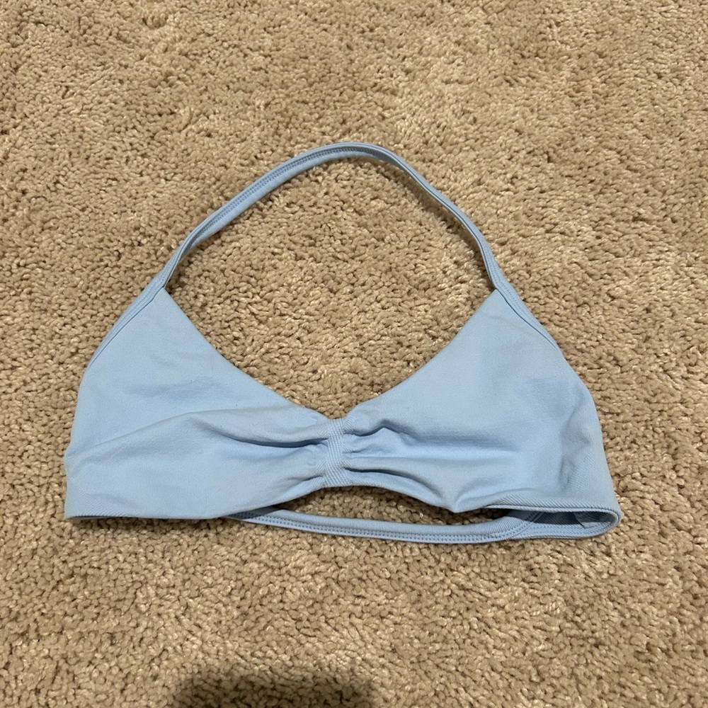 Light Blue Sports Bra